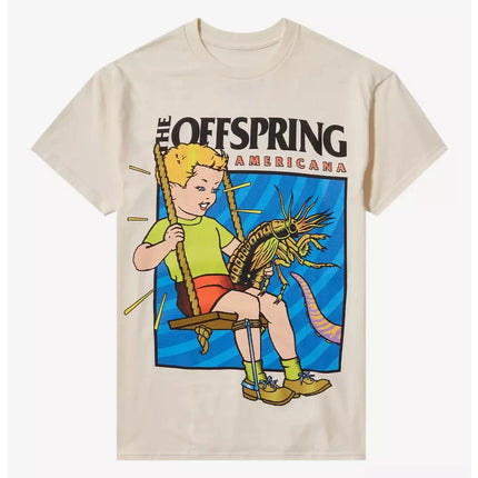 The 2025 The Offspring Americana Album Cover T-shirt Is Comfortable Breathable High-quality Brand Retro Street Y2K Casual Tops