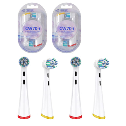 Replacement Brush Heads Compatible with OLB IO 2/3/4/5/6/7/7G/8/9/10 Electric Toothbrush, IO Series Toothbrush Head Refills