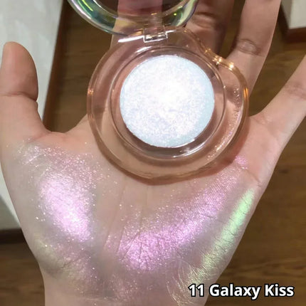 RMT High Gloss Chameleon Highlight Matte Purple Fine Powder Cream Blusher Shiny Face Brightening Integrated Plate ROMATIC Makeup