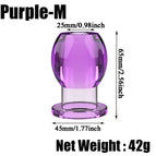 Transparent Purple M