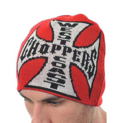 Dark Retro Gothic Knit Hat for Autumn Winter American High Street Style Trendy Cold Weather Accessory