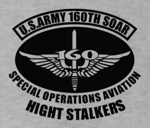 US Army Night Stalkers 160th SOAR Little Bird Helicopter T-Shirt 100% Cotton O-Neck Short Sleeve Summer Casual Mens T-shirt