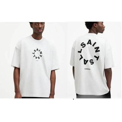 European Style Sport Casual Cotton T-Shirt All SAI Brand Round Neck Short Sleeve Unisex Summer Breathable Printed T-Shirt