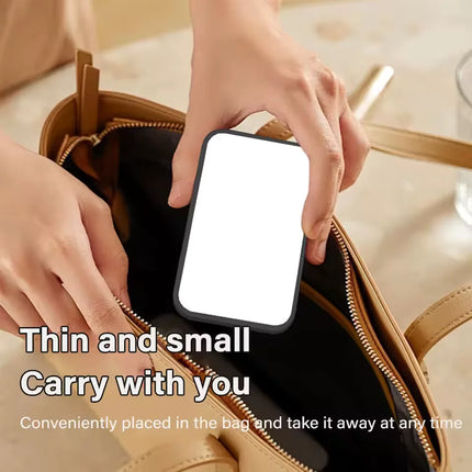 Portable Mini Selfie Fill Light Rechargeable 3 Modes Adjustable Brightness Clip On For Phone Laptop Tablet Meeting Make Up