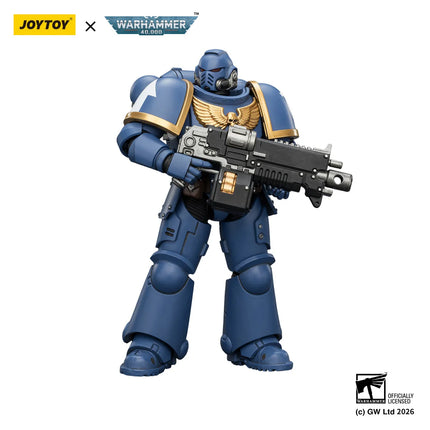 [IN STOCK]JOYTOY Warhammer 40K 1/18 Action Figures Intercessor with Bolt Rifle, Bolt Pistol and Chainsword Anime Model Toys