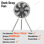 B Dark Grey Fan