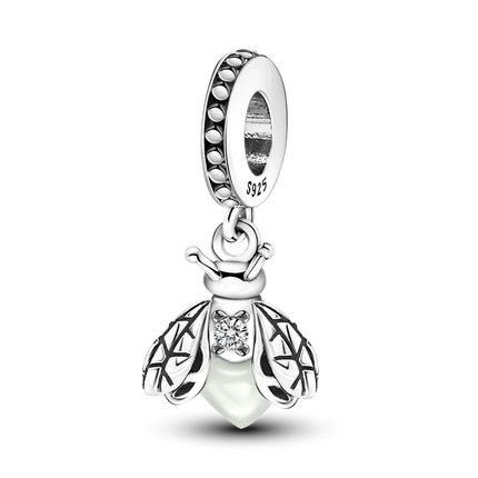 Inlaid Zircon Charm Beads 925 Sterling Silver Color Love Heart Snake Dangle Fit Original Bangle Bracelet Charms Pendant Jewelry