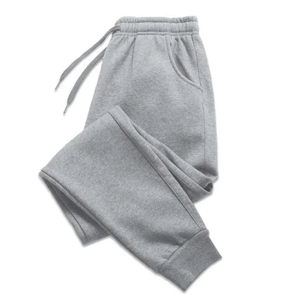 For Men Autumn and Winter Casual Jogging Pants Fleece Sweatpants for Soft and Comfortable Workout