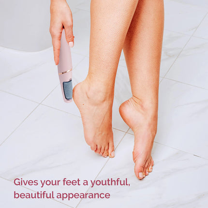 Electric Foot File USB Rechargeable Callus Remover Pedicure Device Foot Care Tool for Heel Hard Skin Removal Waterproof