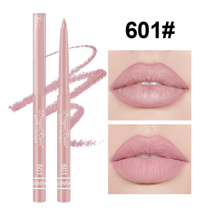 Lip Liner to Outline the Lip Shape, Novice-Friendly, Natural and Delicate, Pouty Lip Pencil, Waterproof, Matte, Nude Color Lip Liner