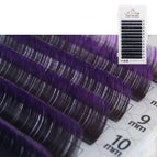 Gradient Purple / D / 0.07mm|8-14mm MIX