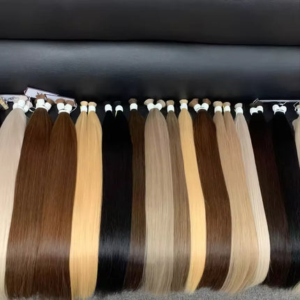 Soft Vietnamese Human Hair Weaves 100% Remy Extensions Bundles Natural Straight For Women 18-30Inch