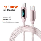 100W C- C Pink / 2m