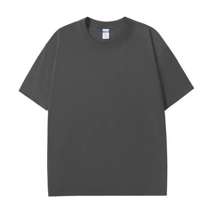 Customized Printed Leisure T-Shirt Tee DIY Your Own Design Like Photo Or Logo White T-shirt Fashion Custom Men's Tops T-shirt