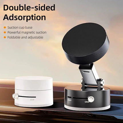 Universal Vacuum Magnetic Suction Cup Folding Swivel Stand Double-sided Suction Cup Vacuum Swivel Stand Mobile Phone Holder