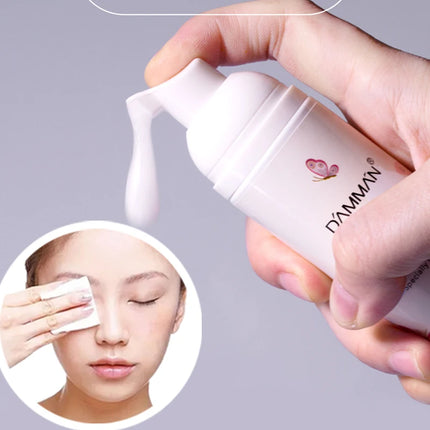 Eyelash Cleansing Mousse Eyelash Shampoo Concentrate Mousse Gentle No Stimulation Eyelash Extension Remover 60ml Makeup Tools