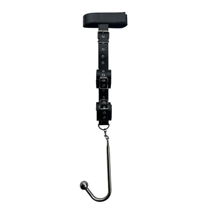 Anal Hook Backhand Buttonhole Plug Metal Rear Anal Porn Bondage Tail Butt Plug Erotic HandCuffs Mouth Gag BDSM Bondage