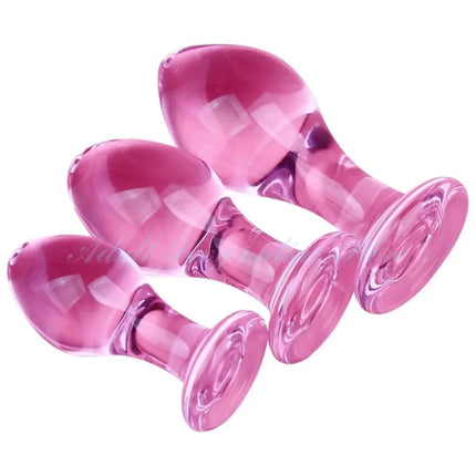 Large Crystal Butt Plug Vagina Ball Big Pyrex Glass Anal Dildo Bead Adult Sex Toys for Women Men Gay Masturbator