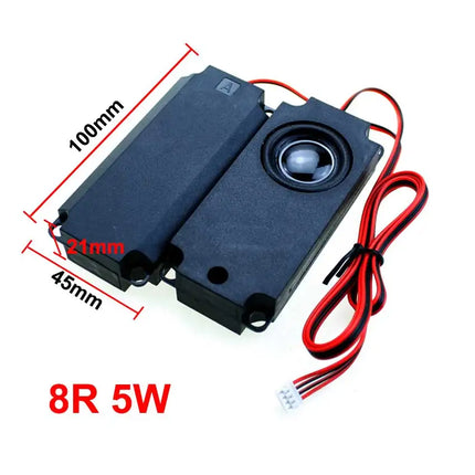 JCD 8ohm 4R 8R 2W 3W 5W 10W 45100/3370/3070 Loud Speaker With 4Pin PH2.0 Terminal Connector Computer LCD Monitor TV Speaker Horn