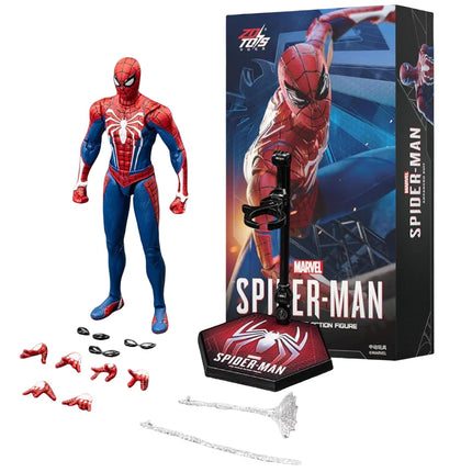 ZD Toy Spider Man No Way Home Marvel legends 1/10 Peter Parker Gold Black Red Model Action Figure Adult Collectible Toy