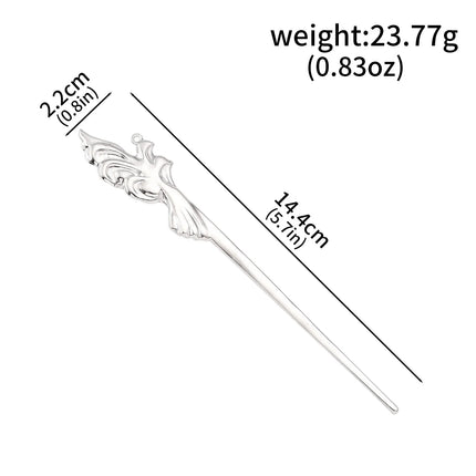 The Apothecary Diaries Cute MaoMao Hair Clip Gold Rose Hair Accessory Earrings Necklace Set Love Hairpin Anime Cosplay Props Gif