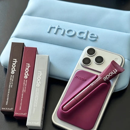 Arrival Bestseller Magnetic Suction Silicone Phone Case for IPhone 17 16 Lip Gloss New Sugaeberry Pretzel Match Cosmetics