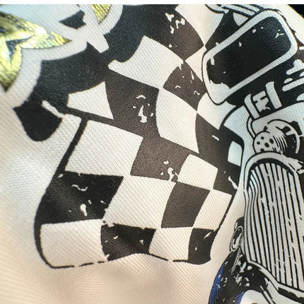 2025 Summer New Sports Fitness Loose Sleeveless Tank Top Men's Sweat Absorbing Trendy Printed T-shirt
