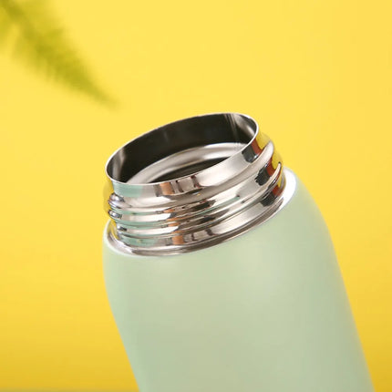 Mini Thermos Cup 220ml/320ml Stainless Steel Thermal Pocket Cup Coffee Mug Vacuum Flask Insulated Hot Water Bottle Kids Gift