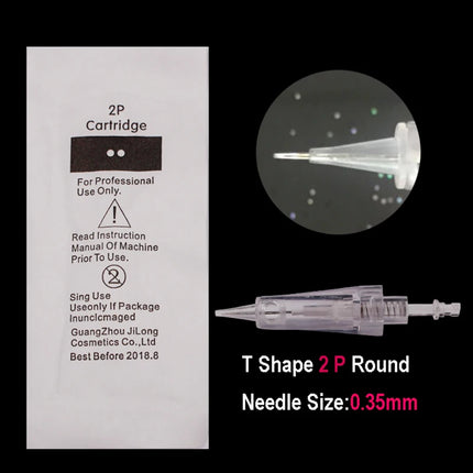 10pcs Tattoo Needle Permanent Makeup Machine Universal Needles Microblading Cartridge Needle For Eyebrow Eyeliner Lip Tattoo pen