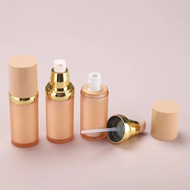 10/30pcs 30ml Empty Liquid Foundation Bottle Double-wall Acrylic Bottle Concealer /Isolation Lotion Bottle Cosmetic Container