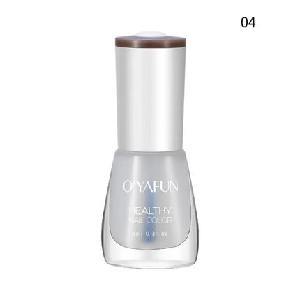 Glossy 8ml Nail Polish No-bake False Nail Nail Art Manicure Quick Dry Tearable Nail Art Oily Mood Nail Polish Woman