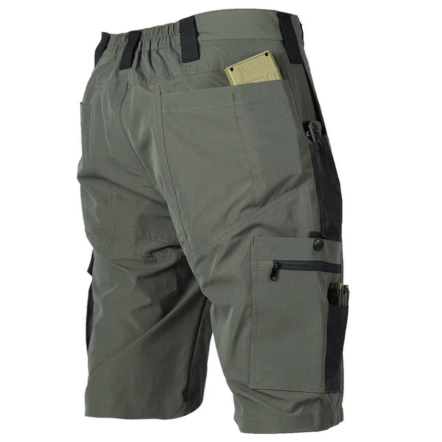 Tactical Camouflage Shorts Outdoor Work Pants Men's Multi-pocket Casual Cargo Short Pants Quick Dry Wear-resisting Shorts Male
