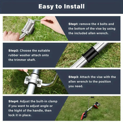 Ergonomic Trimmer Handle Grip / Poignée Ergonomique Débroussailleuse