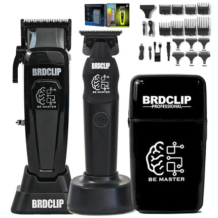 BRD 106 617 609 Professional Electric Hair Clipper Hair Trimmer DLC Blade with Base 7500RPM 7000RPM 7000RPM Barber Set BRDCLIP