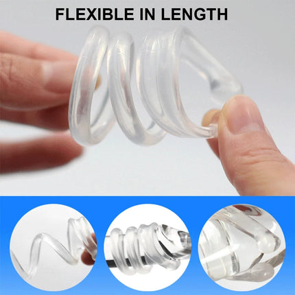 Male Penis Sleeves Adult Sex Toys Foreskin Corrector Resistance Ring Delay Ejaculation Cock Rings C-shaped Semen Lock Rings