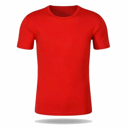 2026 Summer Men's T-shirt Fashion Slim Black Short Sleeved Comfortable Casual Round Neck T-shirts Top Men's Clothing