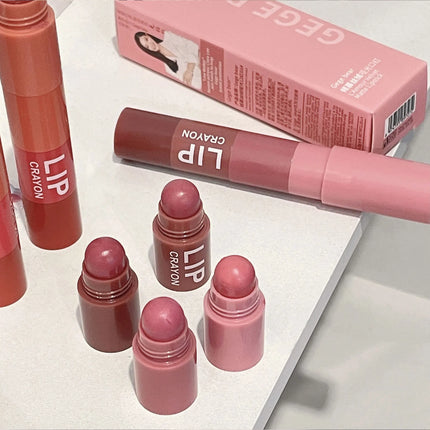 4-Color Matte Velvet Mist Lipstick, 1Pc Waterproof Non-Stick Cup Long-Lasting Wear Lipstick For Women