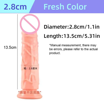 Transparent Big Dick 13 Sizes Realistic Jelly Dildo Women Gay Anal Sex Toys Soft Clitoris Vaginal Masturbators Penis Suction Cup