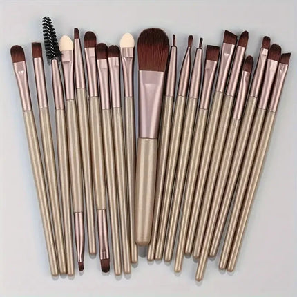 8Pcs-20Pcs Makeup Brushes Set Soft Fluffy Eyeshadow Brush Detail Concealer Blush Loose Powder Foundation Highlighter Beauty Tool