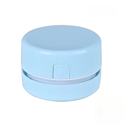 Stop Sweeping Crumbs! Portable USB Desk Vacuum for Keyboard & Tabletop. Quiet, Powerful, Gift-Ready