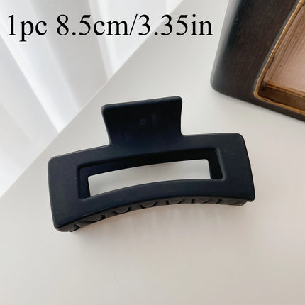 4Pcs/Set Women Girls Claw Clips Coffee Black Hair Claw Nonslip Crab Hairpins Barrette Fashion Hair Accessories Gifts