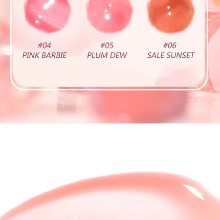 Mirror Lip Color Set, Moisturizing Lip Gloss Gift Box, A Cute Gift for Others