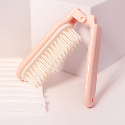 1/3pcs Anti static portable travel foldable massage hair comb set，Special for real hair wigs