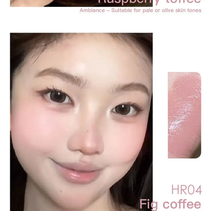 Liquid Blusher Tanned Jello Color Pink Rendering Moisturizing Longlasting Beauty Expands Contracts Cheek Face Blush Makeup
