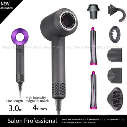 Super Hair Dryer Leafless Hair dryer Personal Hair Care Styling Negative Ion Tool Constant Anion Electric for Dyson Hair Dryers