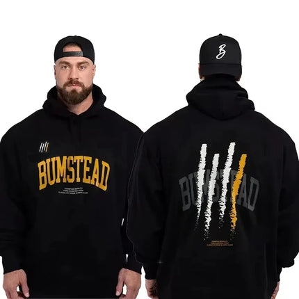Autumn and Winter Gym Men's Hoodies Thavage Muscular Men CBUM  Gym Hoodies CBUM Fitness Joggers CBUM