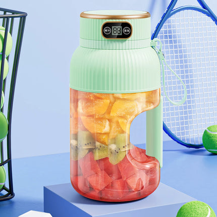 Fruit Juicer Cup Portable Electric Fruit Mixer Stirrng Cup Large Capacity Smoothie Quick Making Bottle Suitable Juice Production