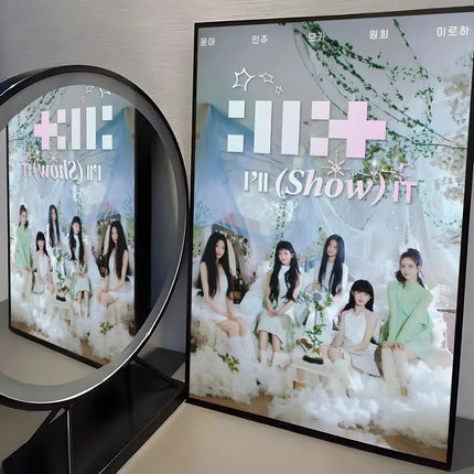 Kpop Band I-ILLIT Poster Trendy And Easy-to-Apply Wall Art Stickers For Home Decor And Dorm Room Walls