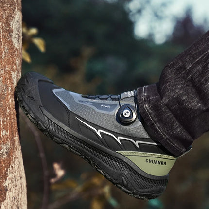 2025 new men's shoes work sports shoes fashionable casual shoes comfortable multi-functional low top shoes outdoor hiking shoes