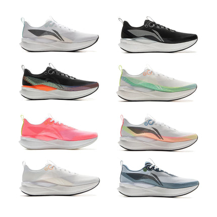 Li-Ning Men's RED HARE 8 PRO Racing Running Shoes BOOM FIBER Cushion Stable Sport Shoes Anti-Slip Wearable Sneakers ARPV003